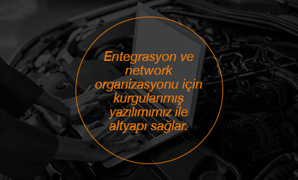 Entegrasyon ve Network Organizasyonu İçin Kurgulanmış Yazılımımız İle Altyapı Sağlar